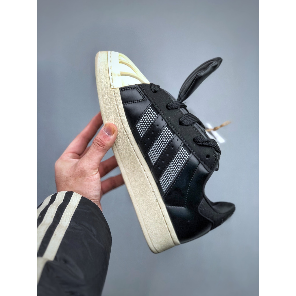 Puffy Shell Design Leather Casual Low-Top Shoes - Unisex