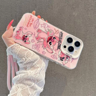 【Stitch phone case】รองรับทุกรุ่น iPhone 16/15/14/13/12/11/XS Max/XR/XS/X/7 Plus เคสโทรศัพท์สติช
