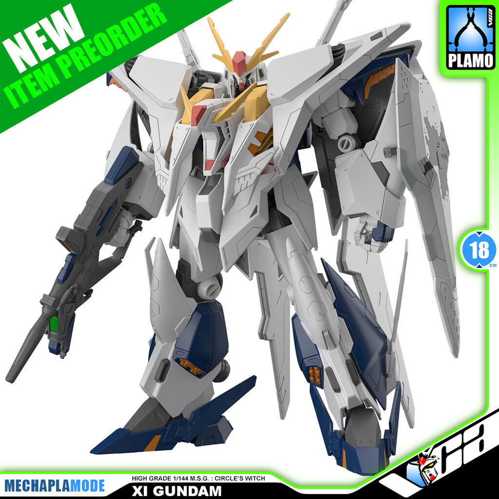 【🟢𝐏𝐑𝐄𝐎𝐑𝐃𝐄𝐑】 VCA BANDAI GUNPLA HIGH GRADE HG XI GUNDAM MODEL TOY ประกอบ หุ่นยนต์ โมเดล กันดั้ม กันพลา