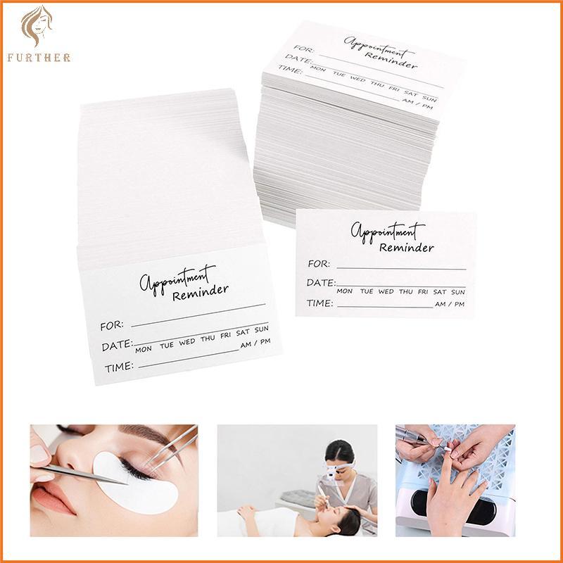 [FT] Creative Appointment Reminder Card Client Profile Page Cards Nail Art And Hair Salon Reminder C