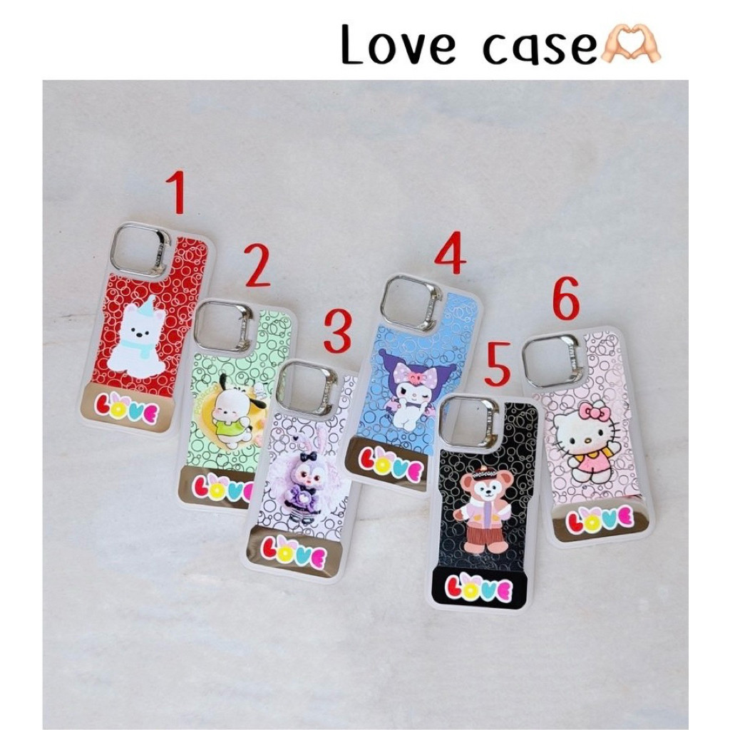 เคส Love case ลายการ์ตูน xiaomi - redmi14C redmi15 redmi15c