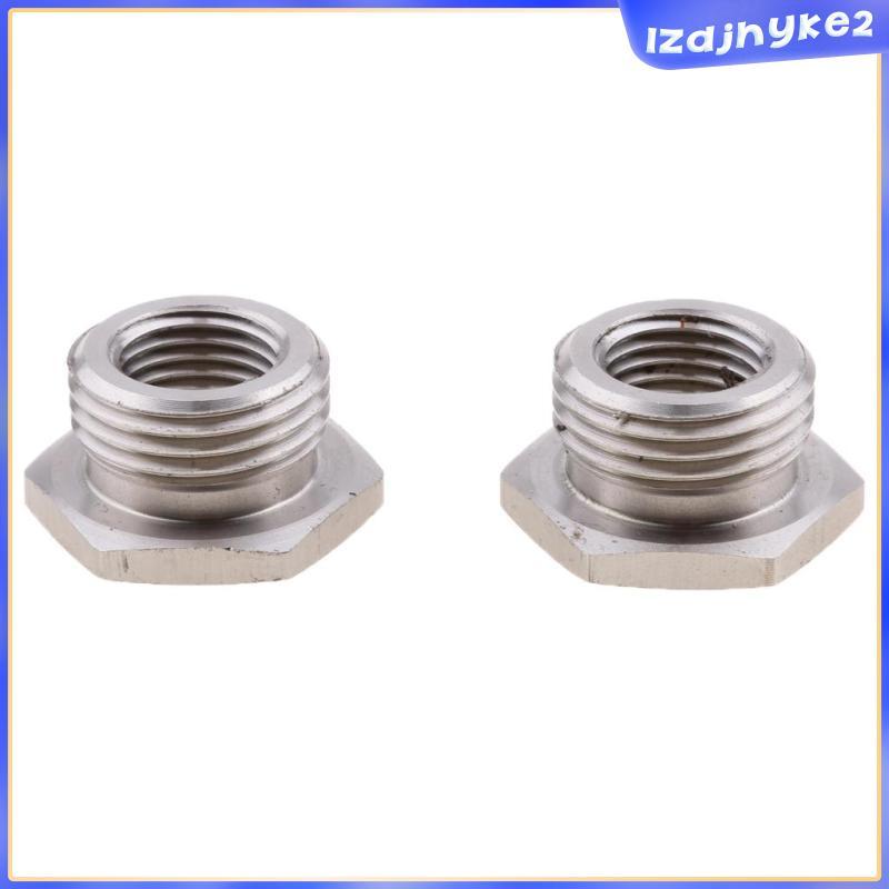 [lzdjhyke2] 18mm-12mm ลด O2 sensor 2 pcs port vung ปลั๊กอะแดปเตอร์ทําจาก Harley,