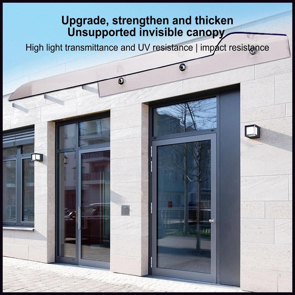 ระเบียง Sun Shade Shelter ประตูกลางแจ้ง Shelter Canopy ทนความร้อนกลับประตูหน้าต่าง Shelter สําหรับ b