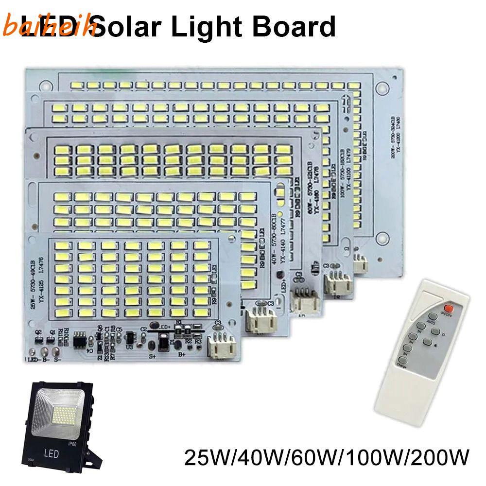 BAIHEIH 1 ชิ้นแหล่งกําเนิดแสง, SMD5730 แสงสีขาว LED Light Board, พร้อมรีโมทคอนโทรล 25/40/60/100/250 วัตต์ความสว่างสูงรีโมทคอนโทรล Floodlight