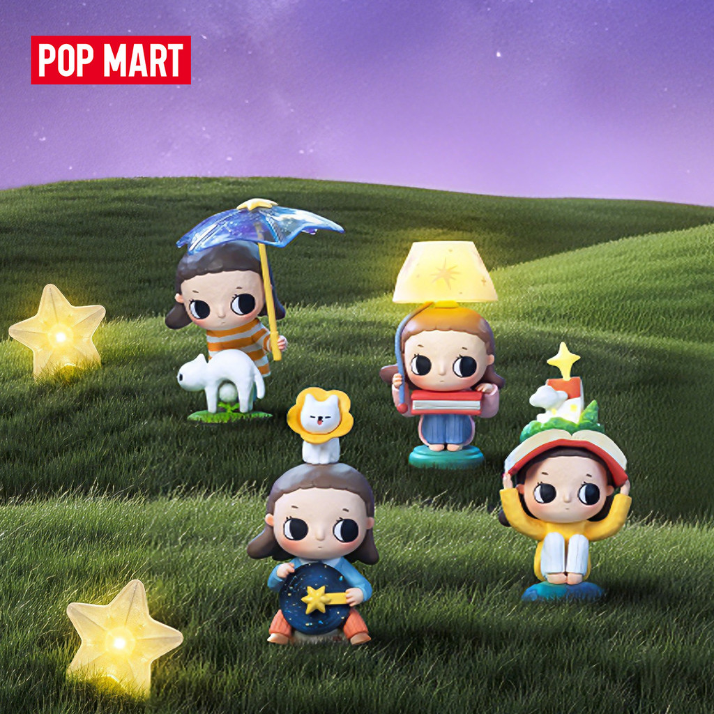POP MART Nyota We are All Stars Series Figures（whole set）Blind Box Action Toys Collectable Figure Birthday Gift Kid Toy