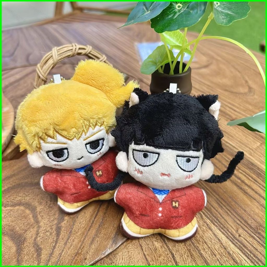 PS1 Mob Psycho 100 Kageyama Shigeo Reigen Arataka ตุ๊กตาตุ๊กตาของขวัญเด็กจี้ตุ๊กตาของเล่นสําหรับเด็ก