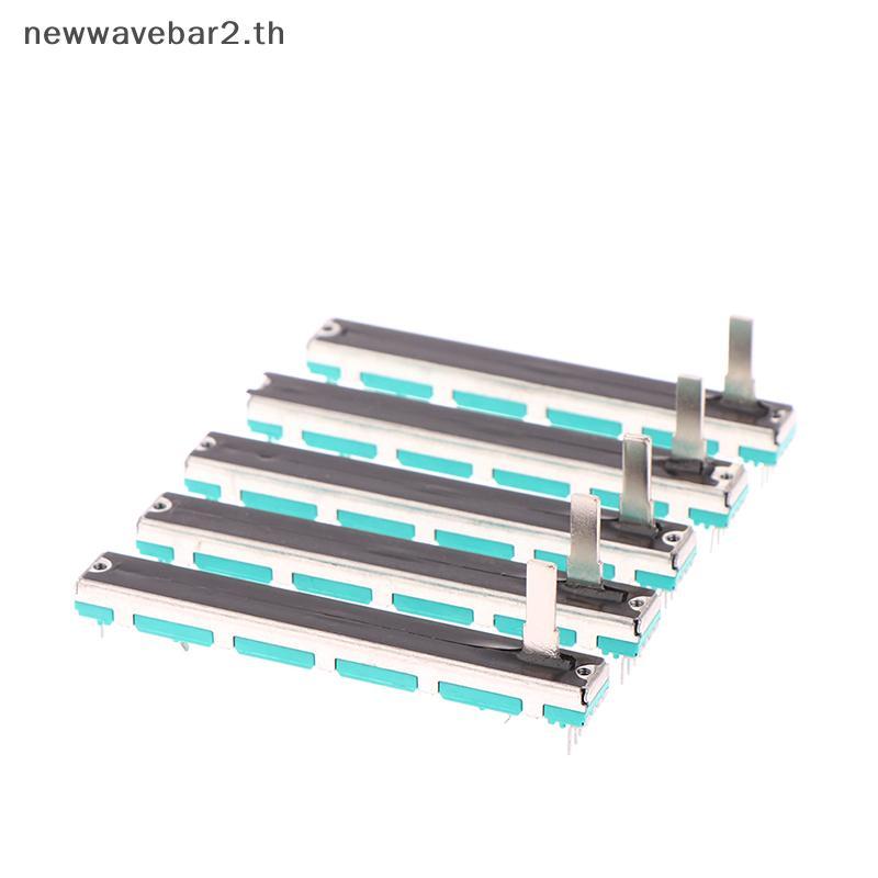 # waveba # 5 ชิ้น 75 MM Double B10K Oril B10KX2 Behringer Pot Mixer Fader .