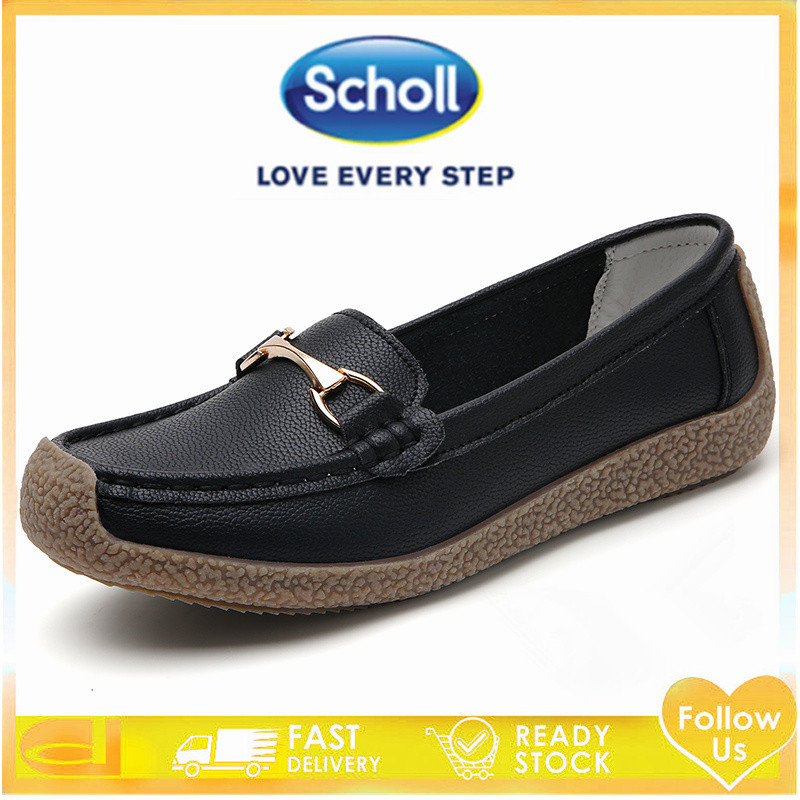 รองเท้าส้นแบน Scholl สำหรับผู้หญิง แบบ Boat Shoes และ Loafers สไตล์ลำลอง