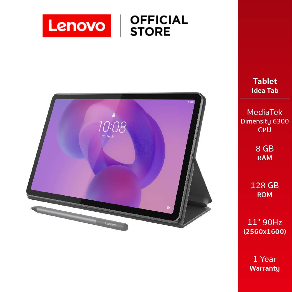 Lenovo Idea Tab(ZAFM0089TH)Tablet MediaTek Dimensity 6300 RAM 8GB SSD 128GB 11