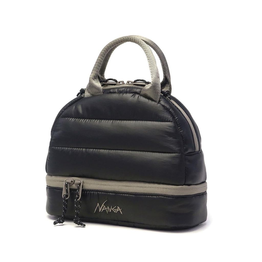 NANGA Mini Cool Bag Insulated Lunch Cooler Bag N2502-3O101Z YEL/NVY Black Brown