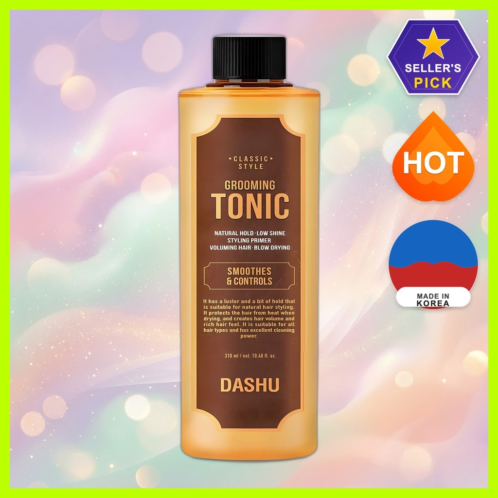 [dashu] Grooming Tonic 310ml / Korean Grooming Tonic / Natural Hold / ของแท้ 100% โดย Jiig