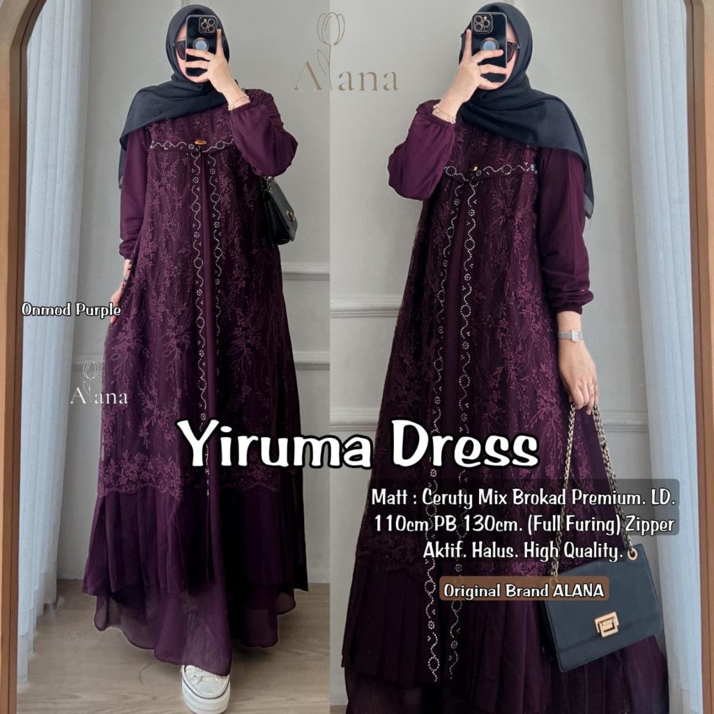 2002 YIRUMA DRESS AlANA FASHION ORIGINAL