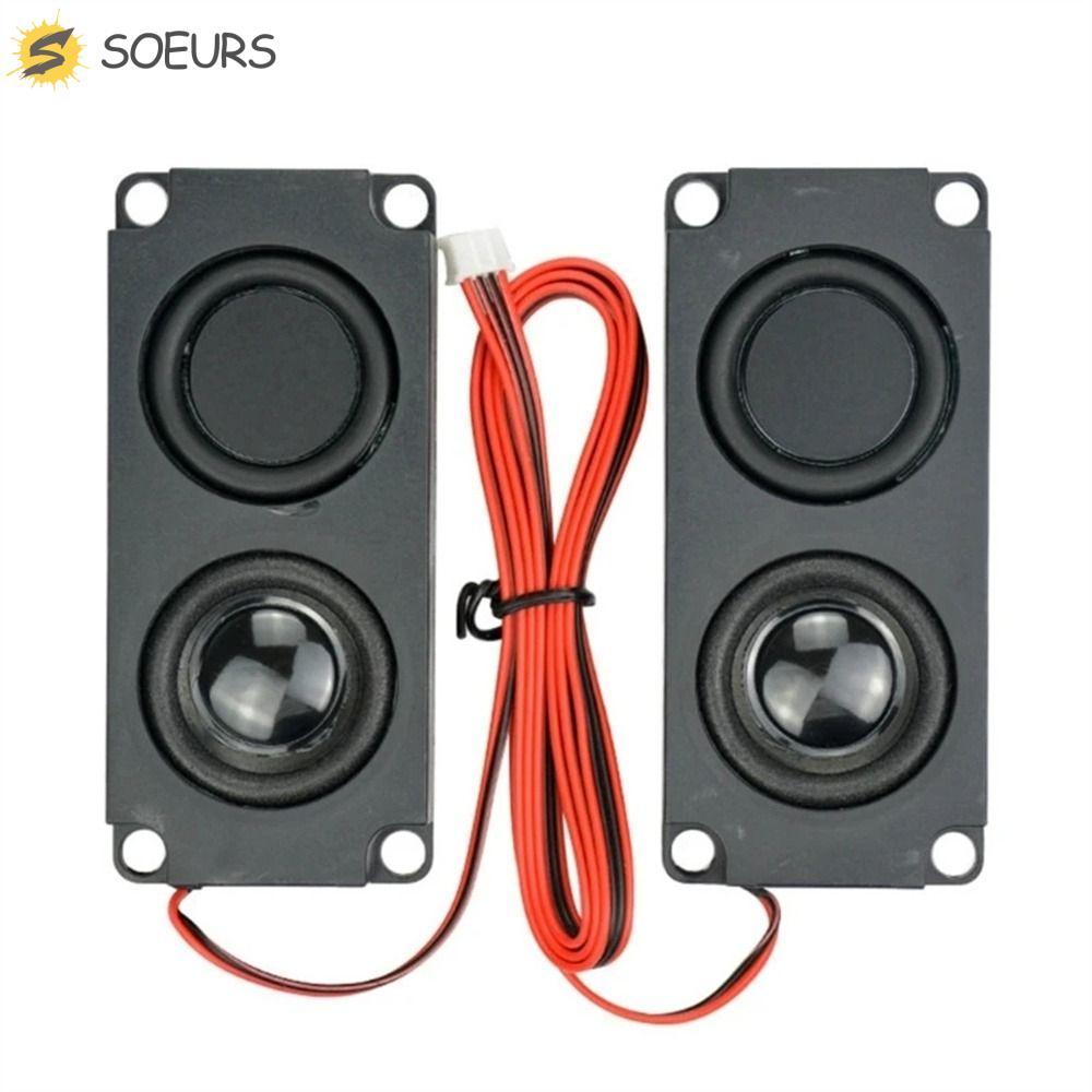 SOEURS 10045 ลําโพง PH4P 2 ชิ้นคู่ไดอะแฟรมเบส DIY สําหรับโฮมเธียเตอร์ LED TV ลําโพงสแควร์ลําโพงฮอร์น