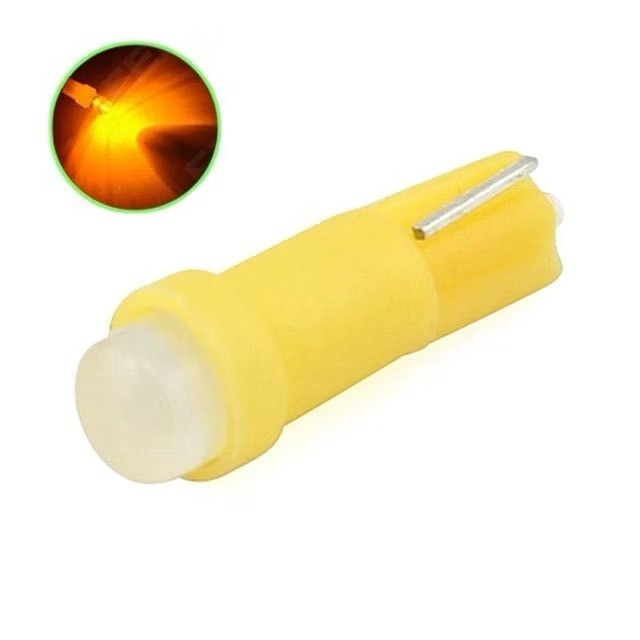 หลอดไฟ T5 T3 T4.2 LED ไฟหน้าปัดรถยนต์ ไฟเรือนไมล์ ไฟคอนโซล T5 พร้อมส่ง (XX130)