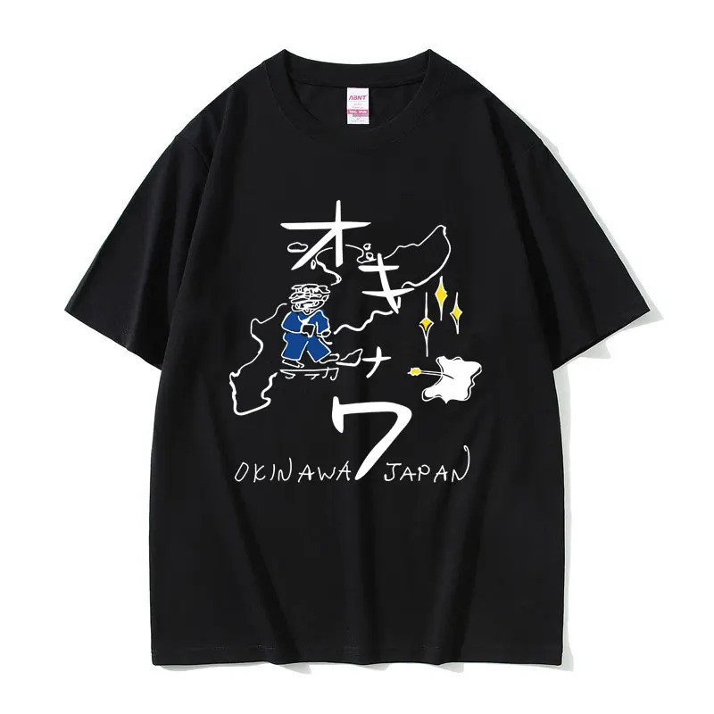 อิทธิพลที่มีชื่อเสียง Quentin Tarantino Film Kill Bill Okinawa Japan Same Style Mens Tshirt Casual C