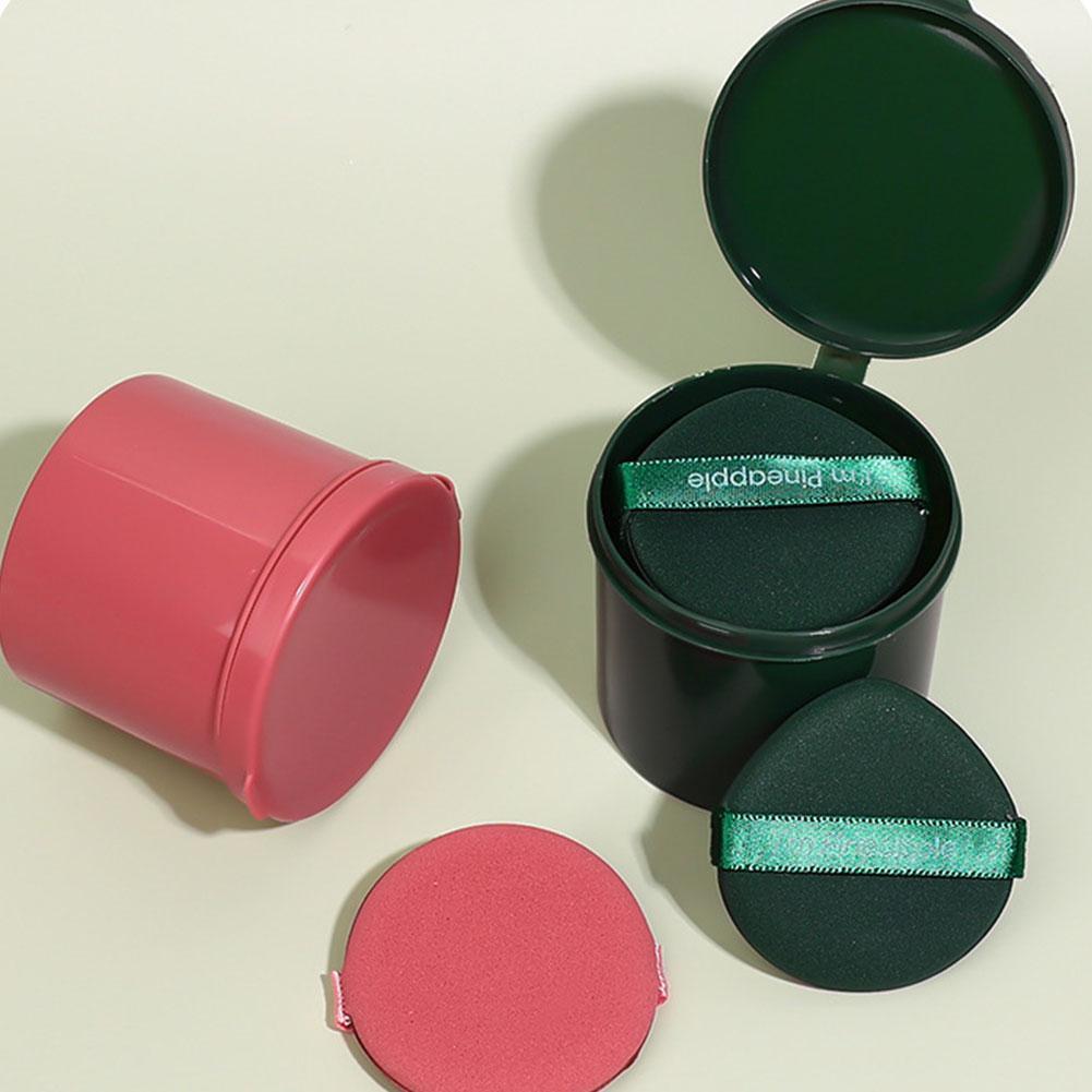 ชุดฟองน้ําแต่งหน้า Face Foundation Powder Puff Cream คอนซีลเลอร์ Make Up อุปกรณ์เสริม Air O3h0