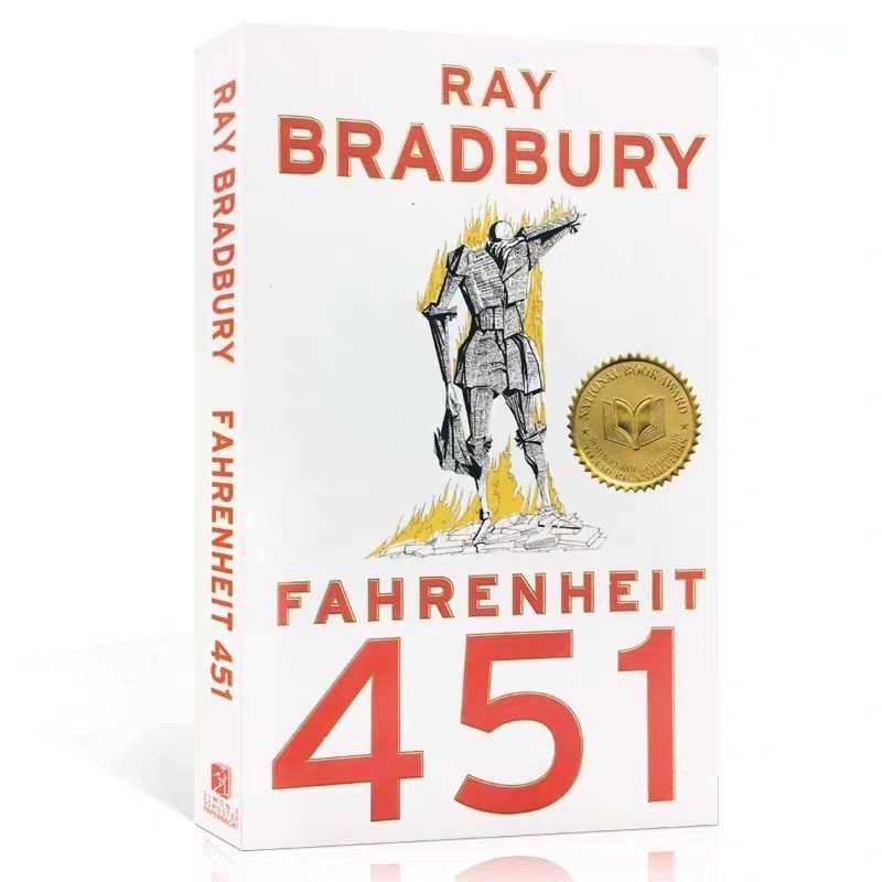 Paper Books Fahrenheit 451 Ray Bradbury