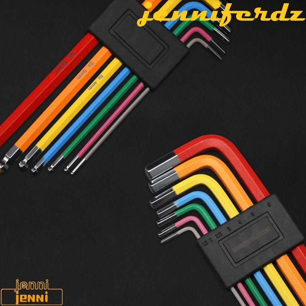 JENNIFERDZ Allen ชุดกุญแจ Multi เครื่องมือ Mini ประแจแรงบิด Wera Torx ชุดประแจ L ชุดประแจยาวประแจหกเ