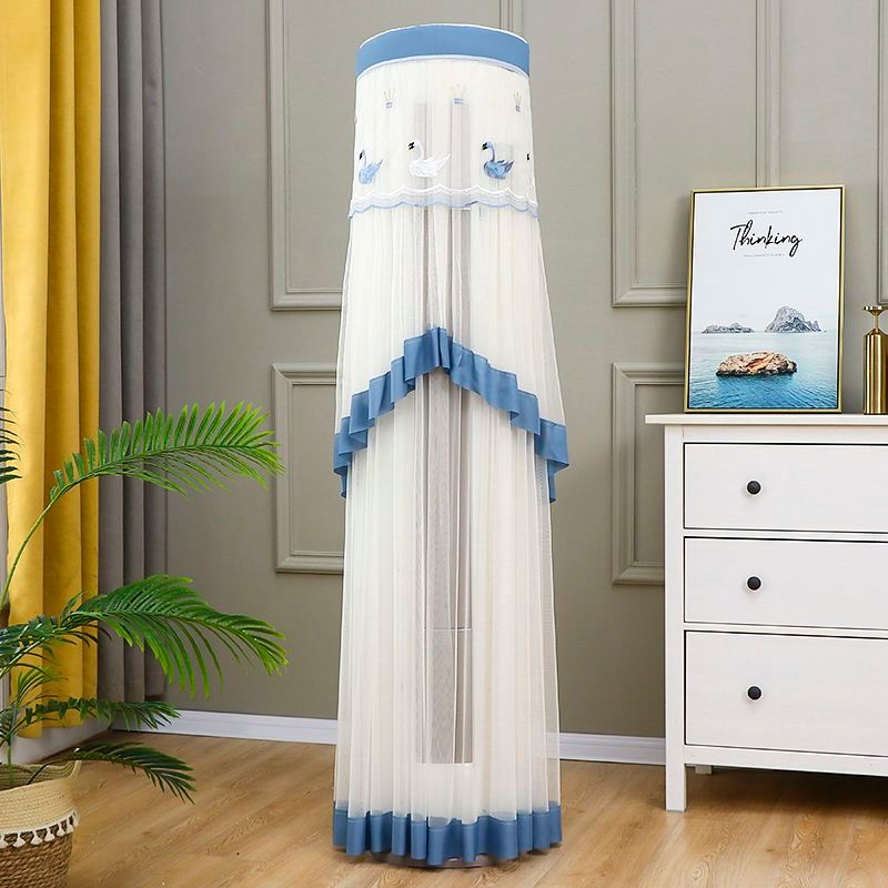 ฝาครอบเครื่องปรับอากาศตู้ทรงกระบอกสไตล์ใหม่ฝาครอบป้องกันฝุ่น Glihl Oaks บูตแนวตั้งอย่าใช้ฝาครอบสากล 