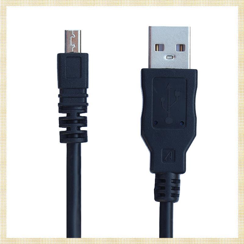 [1ejafnkblh.ph] -E6 Data Cable กล้องดิจิตอล USB Mini 8 Pin Universal สําหรับพร้อมแหวนแม่เหล็ก