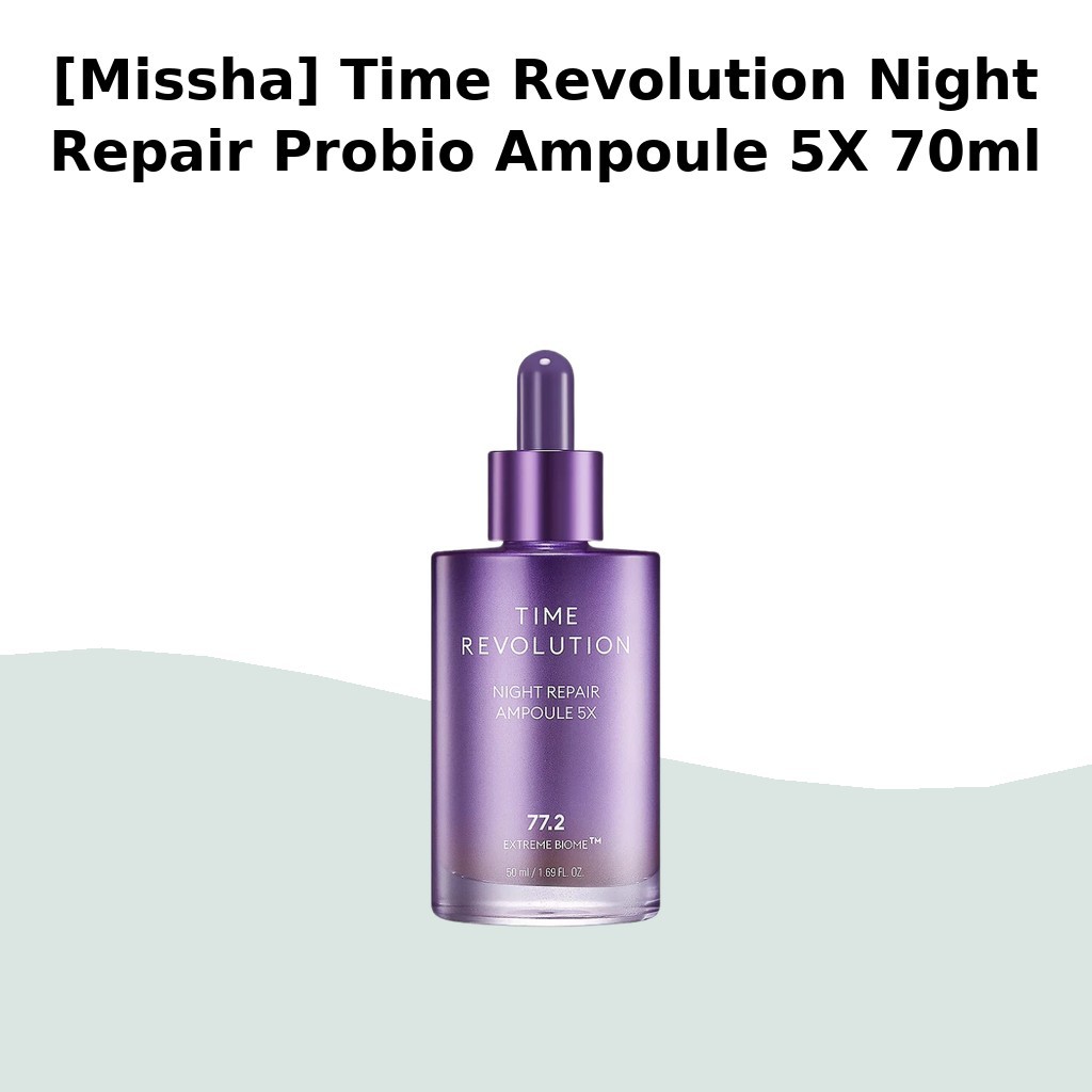 [Missha] Time Revolution Night Repair Probio Ampoule 5X 70ml / Korean Ampoule / Night Repair โดย Aro