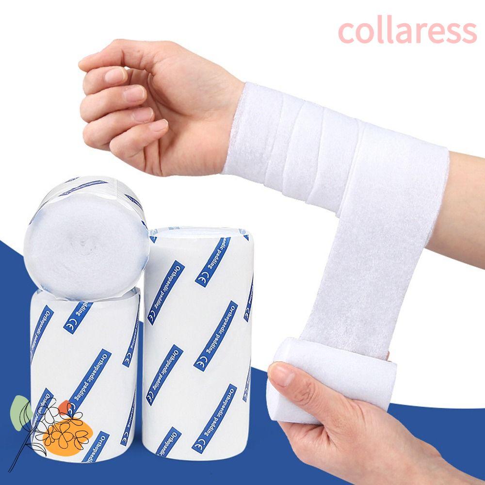 COLLARESS Undercast Padding Roll, Breathable Soft Cast Padding Wrap, Cotton Absorbent Gauze Roll