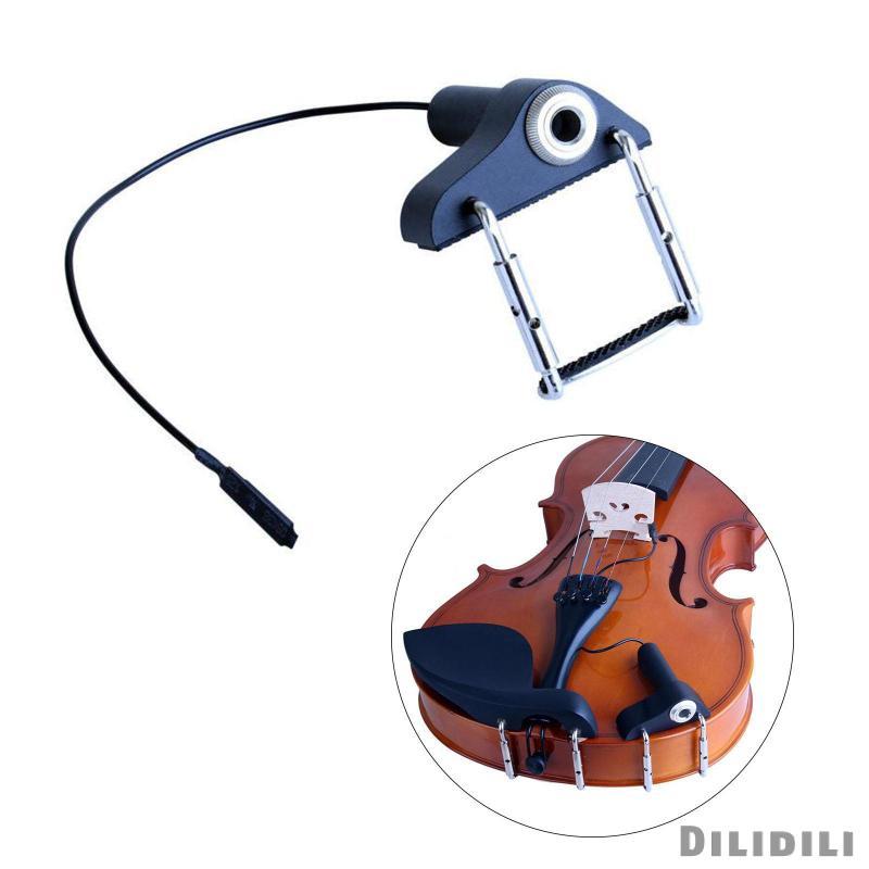 [Dilidili] Contact Microphone Piezo Pickup,Professional Piezo Transducer Pickup,Violin Pickup สําหรั