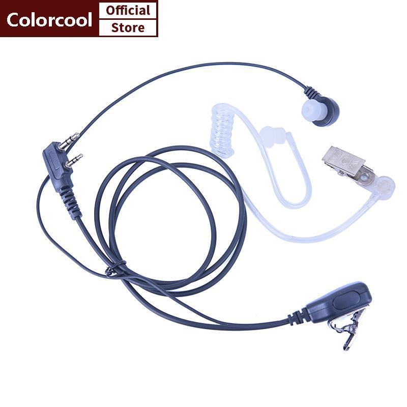 TH วิทยุหูฟังหูฟังชุดหูฟังไมโครโฟนสําหรับ Kenwood BF-888s วิทยุสองทาง HH