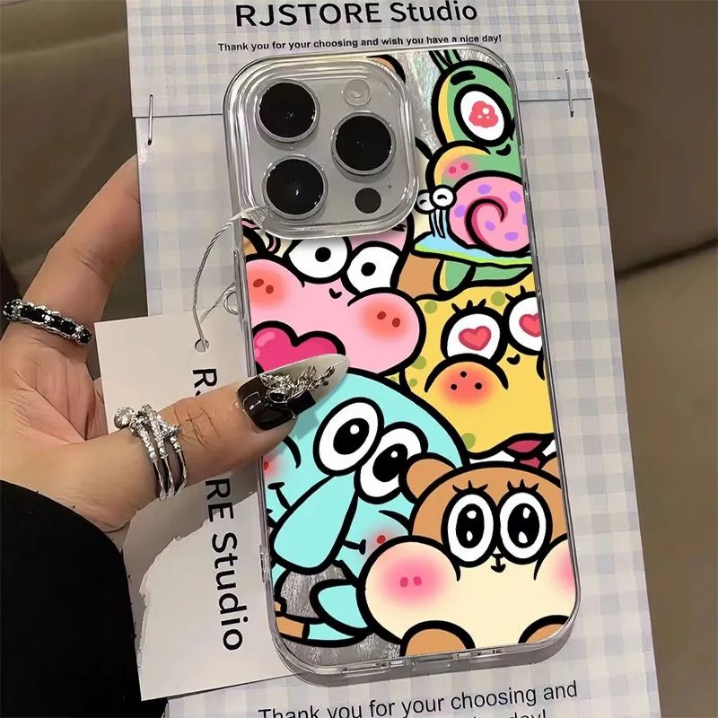 SpongeBob รูปแบบกรณี TPU Redmi & Realme & infinix redmi a3 12 13 14c redmi note 11 12 13 4g/5g pro p