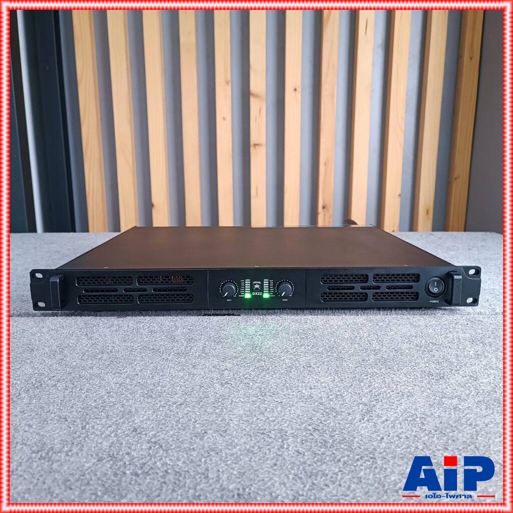 PROEUROTECH DX-22 poweramp 1U พาวเวอร์แอมป์ แอมป์ขยายเสียง PROEURO TECH(โปรยูโร่ เทค) DX 22 DX22 เอไ