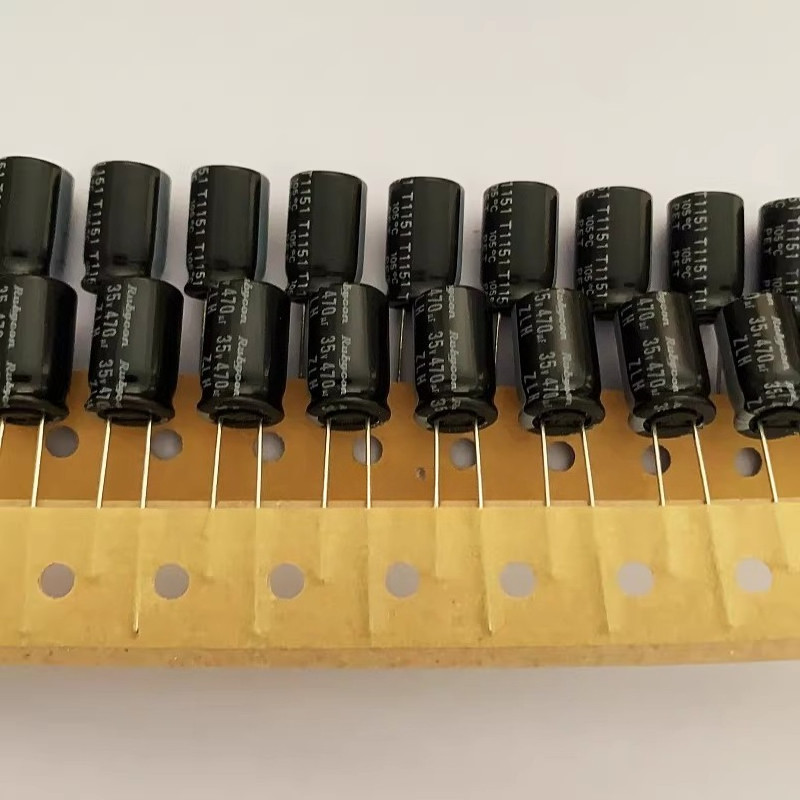 10 ชิ้น Rubycon 16V 25V 35V 50V 220UF 560UF 47UF 10UF 4.7UF 1UF 470UF 1500UF 820UF 1000UF ความถี่สูง