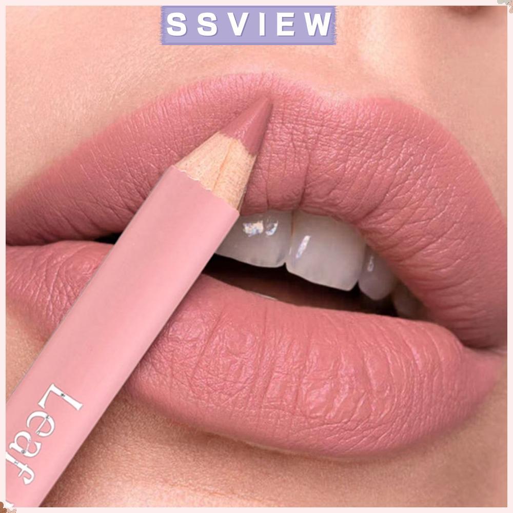 STILLSAVIEW Matte Lipliner Pencil, Long Lasting Plumping Lipstick Pencils, Natural Moisturising Wate