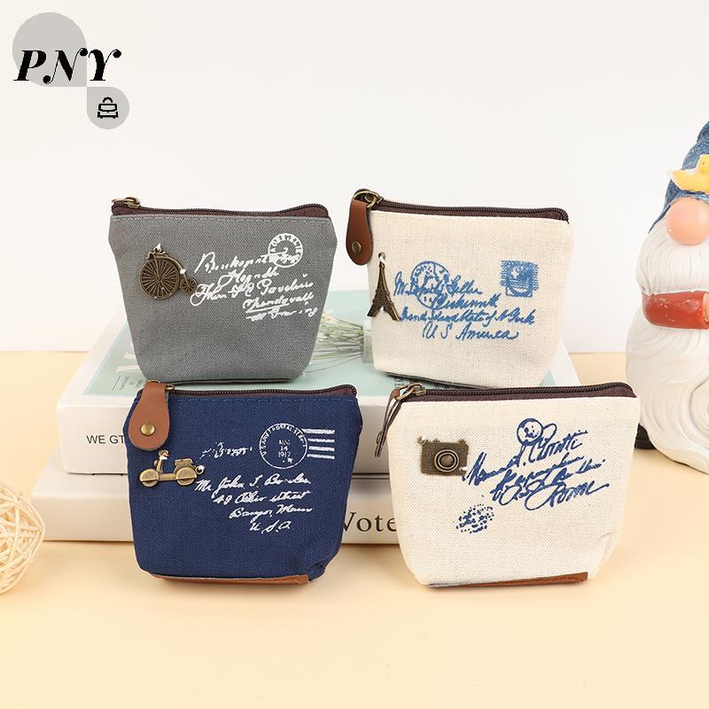 [PNY] Fashion Womens Lady Kid Coin Wallet Lady Small Mini Coin Pouch Zipper Money Key Headphone Line