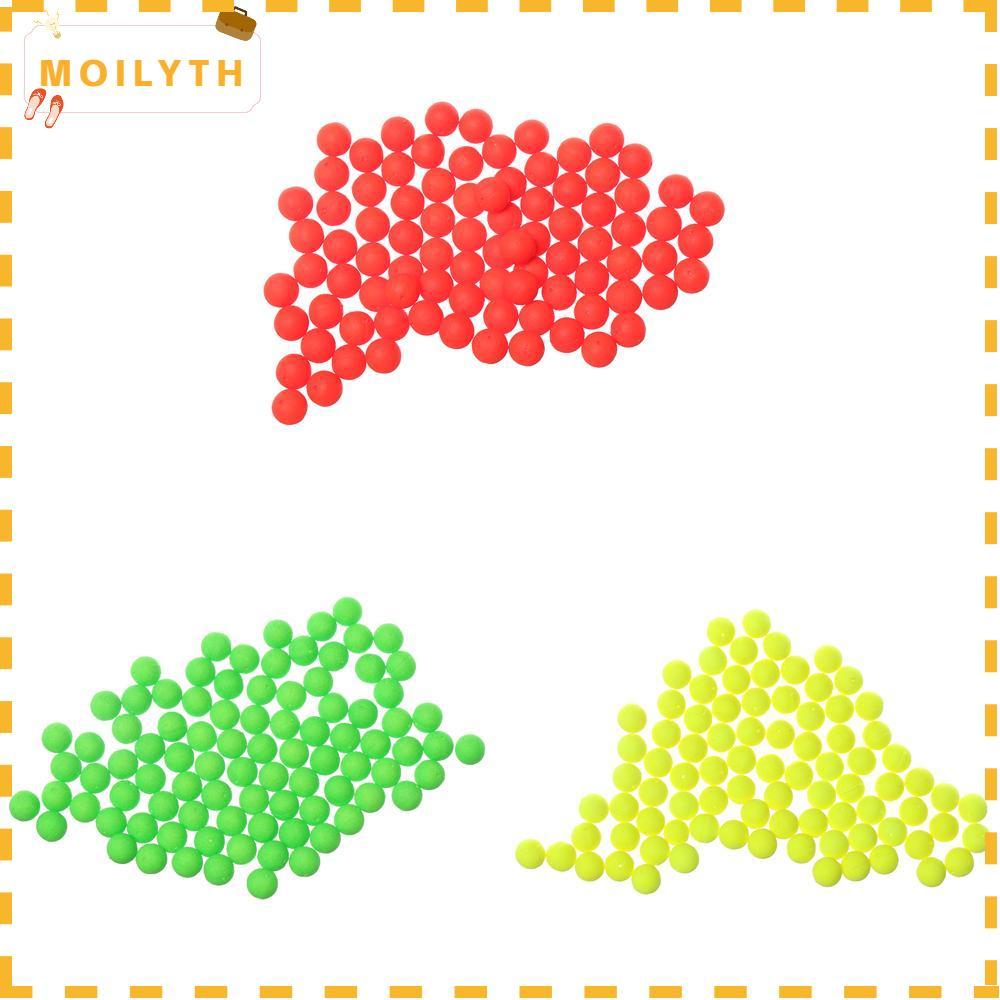 MOILYTH 100PCS Foam Floats Ball Hot Rigging Material EPS Beans