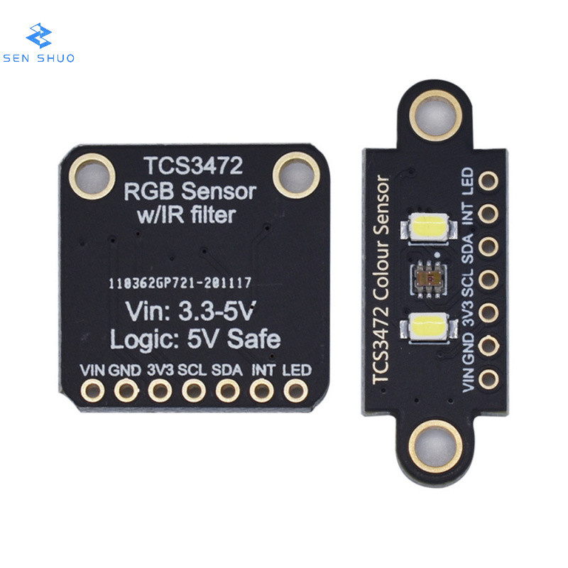 TCS3472 เซ็นเซอร์ระบุสีโมดูลเซ็นเซอร์แสงสว่าง RGB IIC รองรับ Arduino STM32