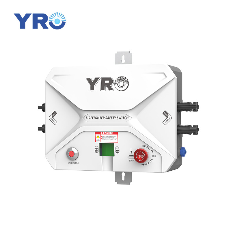 100% ใหม่ YRO Rapid Shutdown ระบบพลังงานแสงอาทิตย์ Fireman ความปลอดภัย 1500V DC Solar Rapid Shutdown