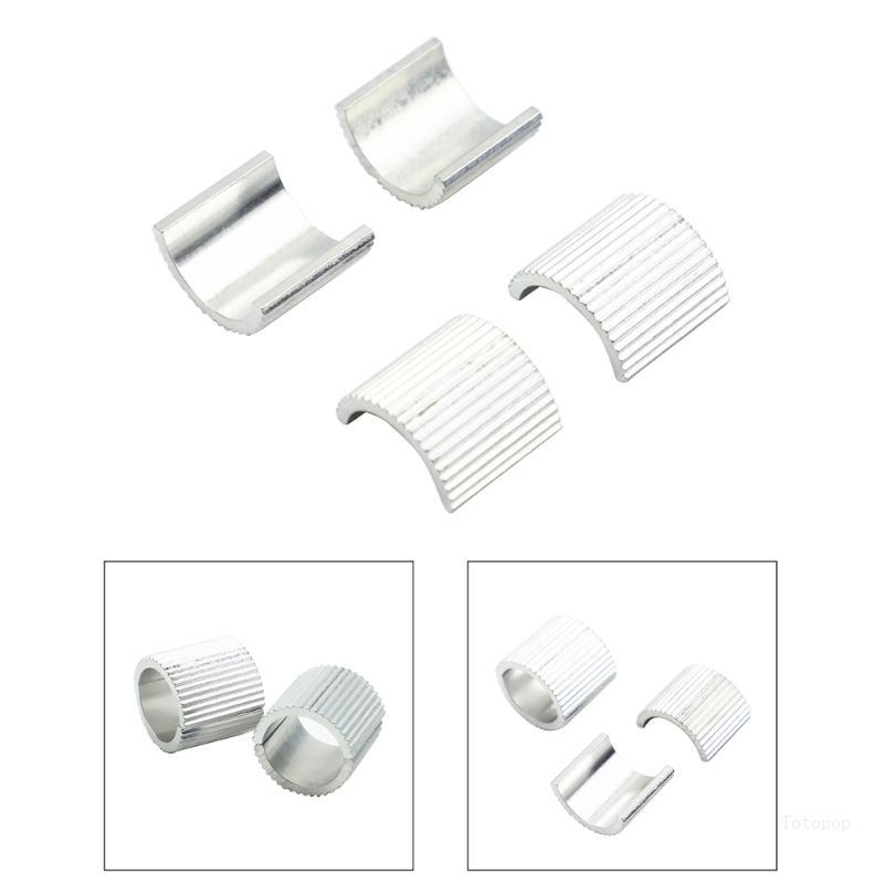 Motorcycle Handlebar Mount Risers Clamp 22mm 7/8In to 28mm 1-1/8In Shims Spacer