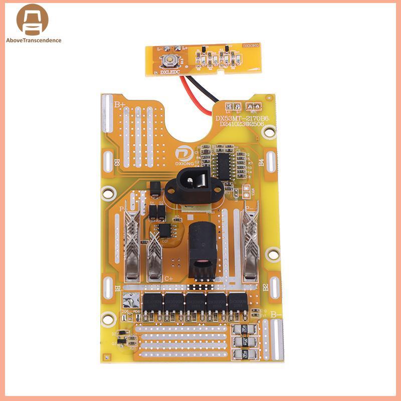 ABOVE เครื่องมือไฟฟ้า 21700 PCB ไม่มีต้นฉบับสําหรับแผงวงจรป้องกัน BMS สําหรับ Lomvum Zhipu Hongsong 21V แบตเตอรี่ TH