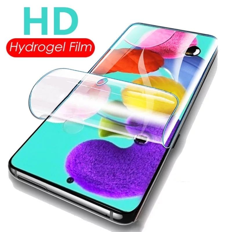 Anti-scratch hydrogel clear Jellyแบบเต็มหน้าจอVIVO S1 S1 Pro Z1 Pro X50 X50 Pro X60 X60 Pro X70 X70 
