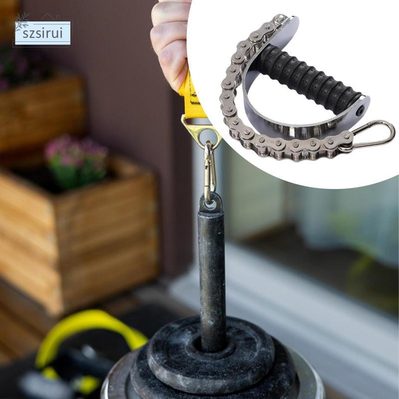 [szsirui] อุปกรณ์เสริมความแข็งแรงของข้อมือสแตนเลส Pronation Handle Arm Wrestling Handle Forearm Trai