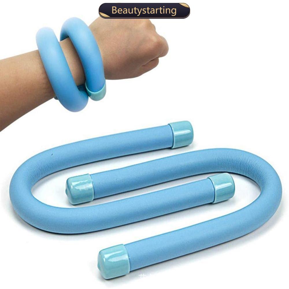 BEAUTYSTARTING 1PC 350G Bendable Fitness Weighted สายรัดข้อมืออเนกประสงค์กีฬา Assistant ซิลิโคนการฝึ