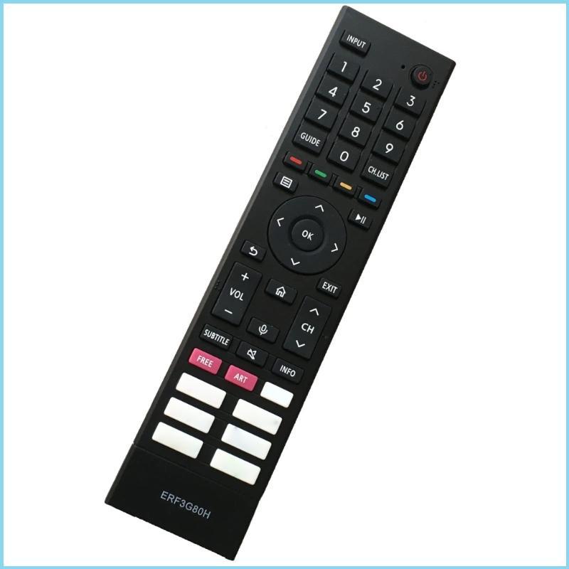 EZR ERF3A80H รีโมทคอนโทรลทีวีระยะไกลตอบสนองอย่างรวดเร็วสําหรับ ERF3A80H ERF3F80H