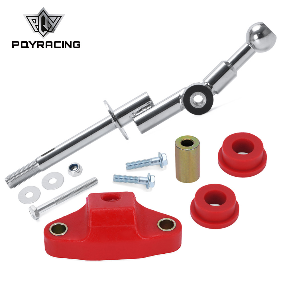 PQ 6 ความเร็วเหล็กและโพลีสั้น Shifter & 85A Bushing Kit สําหรับ 04 + Subaru Wrx Sti PQY-SFT01-06 + S