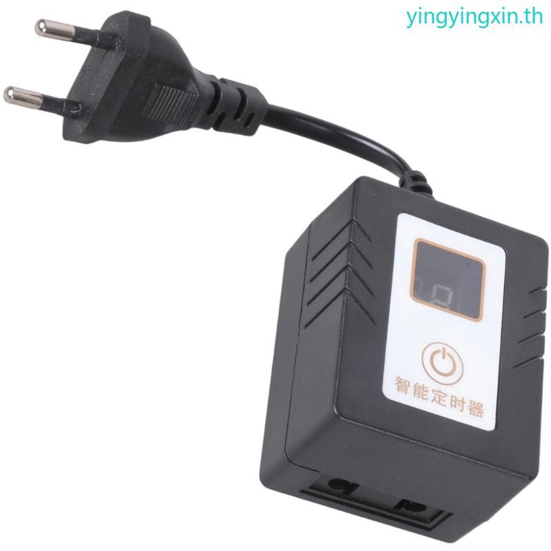 YIN 110V-220V LCD Intelligence Timer Aquarium Light Timer Fish Tank Timing Socket Adjustable Aquariu