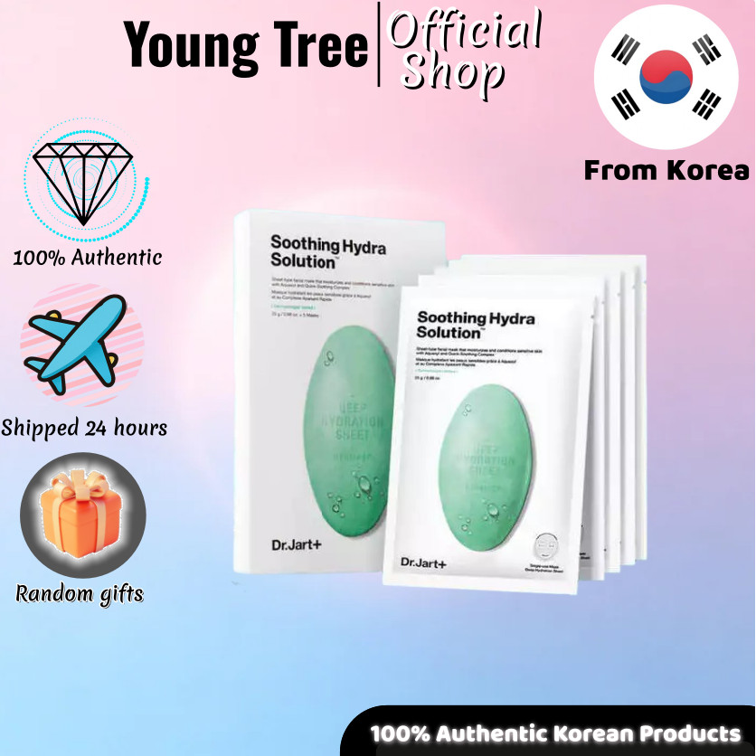 [Dr.Jart+] Dermask Water Jet Mask 25g * 5ea/ความชุ่มชื้นอย่างล้ําลึก ล็อคน้ําและความชุ่มชื้น