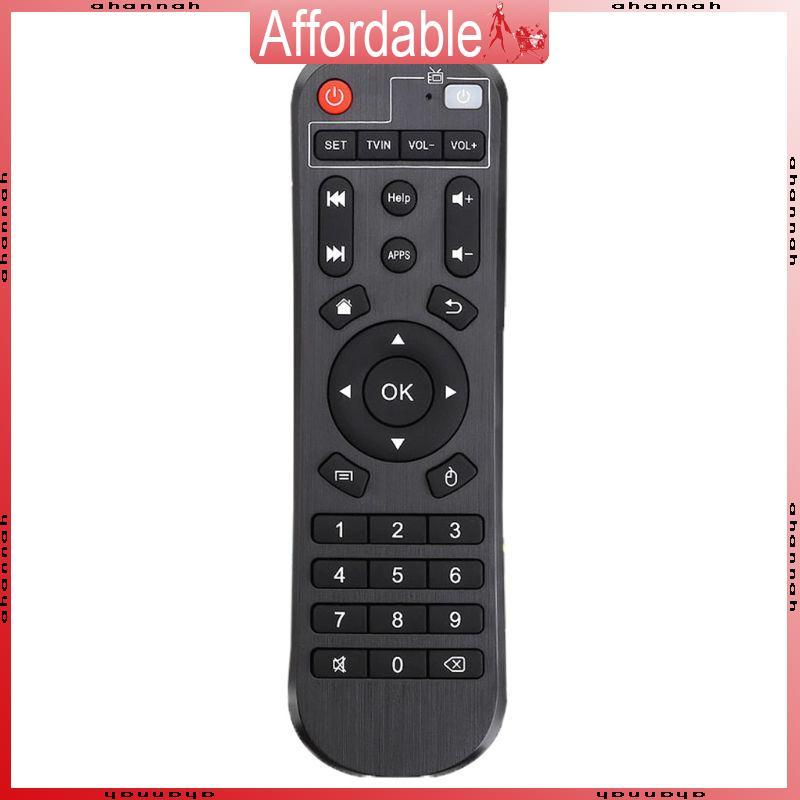 AH รีโมทคอนโทรลสากล Android TV กล่องคอนโทรลเลอร์สําหรับ H96 H96 H96 PRO + H96 MAX H2 H96 MAX PLUS H9