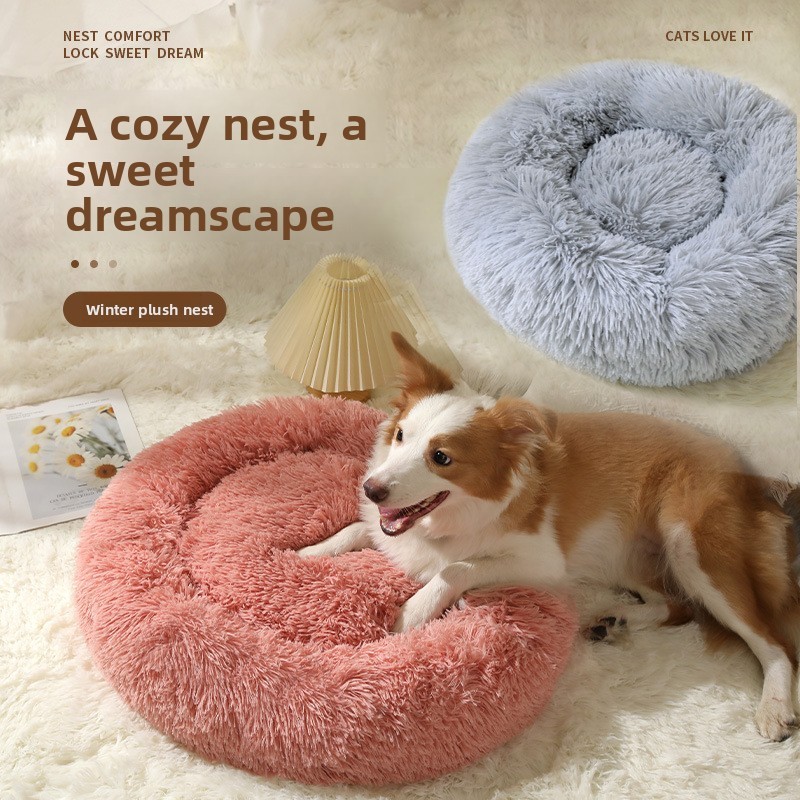 Dog House Cat House Long Plush Pet House Warm Dog House Winter Dog Bed Pet Bed Dog Mat Wholesale