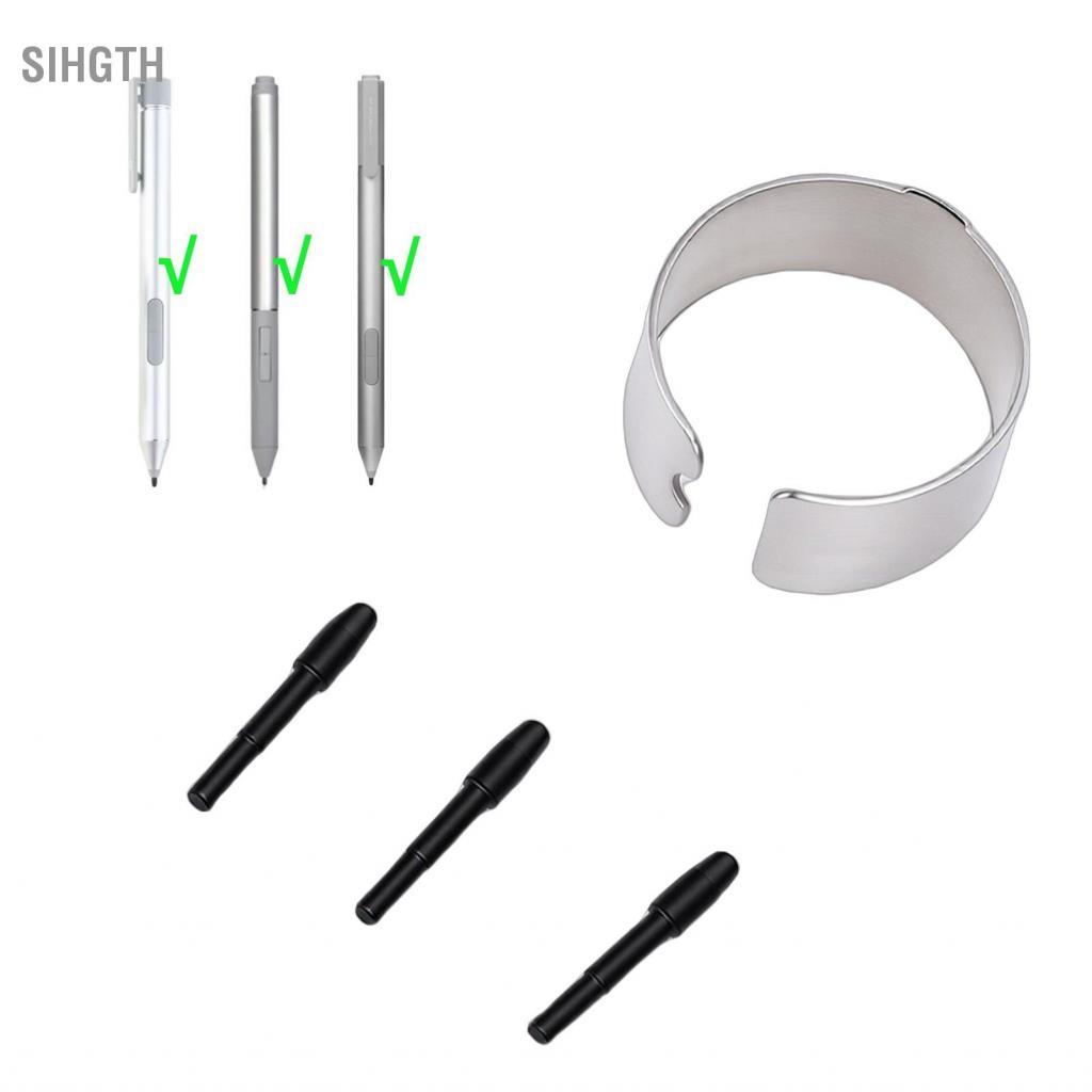 Sihgth 3 ชิ้น Nib สำหรับ HP G2 G3 T4Z24AA 6SG43UT 6SG43AA 4KL69AA Active ปากกา POM Conductive Stylus