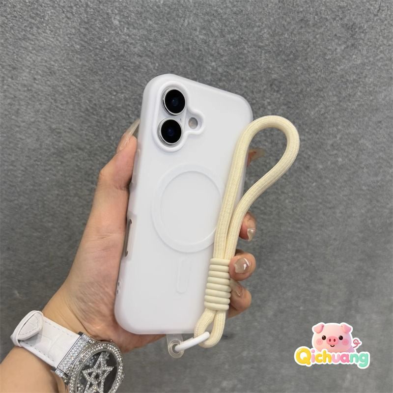 CandyColor เคสแม่เหล็กพร้อมสายรัดข้อมือสําหรับ Xiaomi Poco C85 C85X F8 Pro Ultra X8 Pro Max X4 Pro M