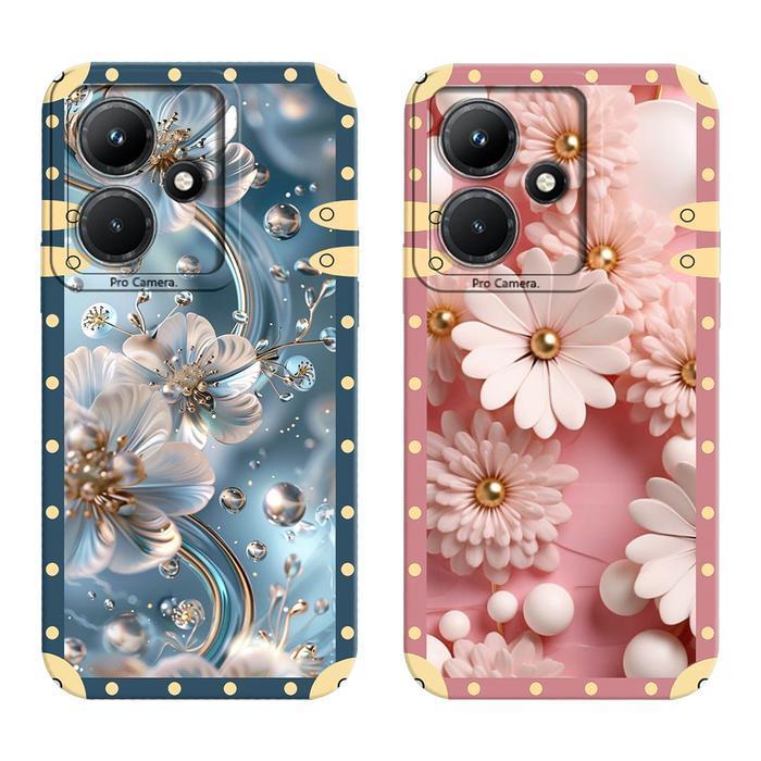 เคส In*f*nx H*t 30i - H*t 30 - H*t 30 Pl4y - H*t 20 Pl4y Motif Bung* B*kai Silkon Pro Camera Flex - 